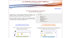Desktop Screenshot of installation-liberale.com