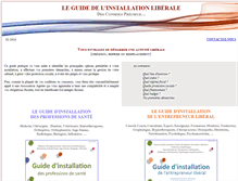 Tablet Screenshot of installation-liberale.com